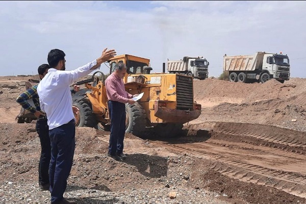 طرح احداث پل وآبنمای روستای صفرآباد بخش مرکزی شهرستان قم