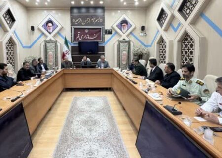 نشست هماهنگی مراسم راهپیمایی دلدادگان اربعین در فرمانداری قم