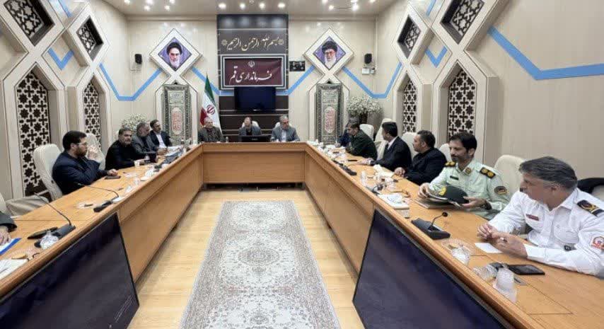 نشست هماهنگی مراسم راهپیمایی دلدادگان اربعین در فرمانداری قم