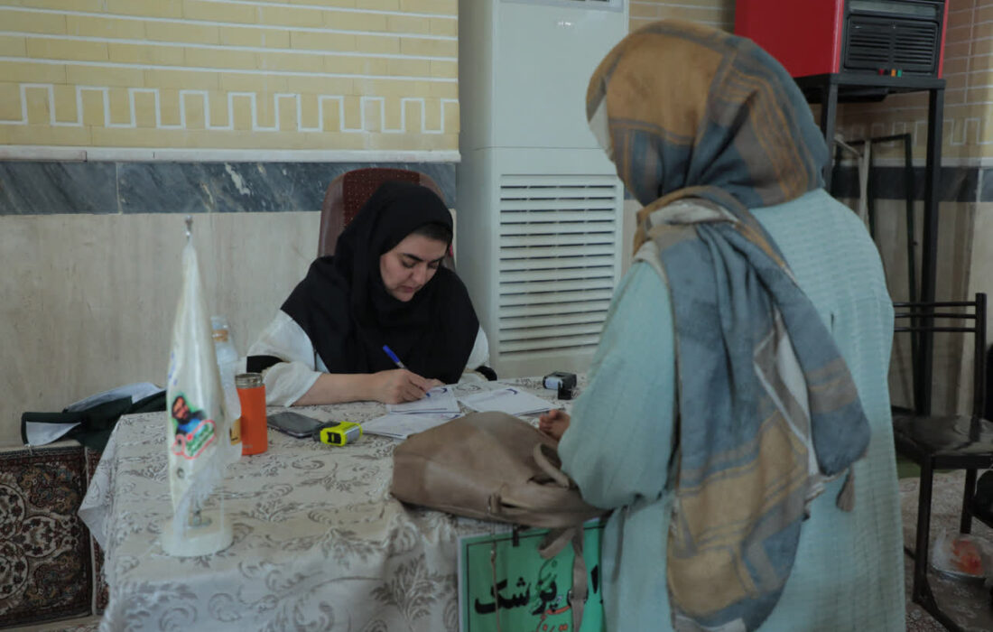 ارائه خدمات رایگان دارویی و درمانی به ۸۷۰ نفر از محل یک موقوفه درمانی