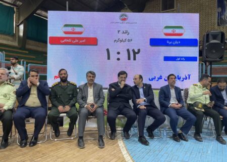 حضور استاندار قم در لحظات پایانی و مراسم اختتامیه مسابقات ووشو استعدادهای برتر کشور