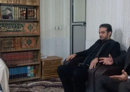 تجدید میثاق قهرمان ورزش‌های قدرتی ایران با آرمان‌های انقلاب اسلامی در دیدار با آیت‌الله شریفی اشکوری با حضور دکتر مهدی صابر