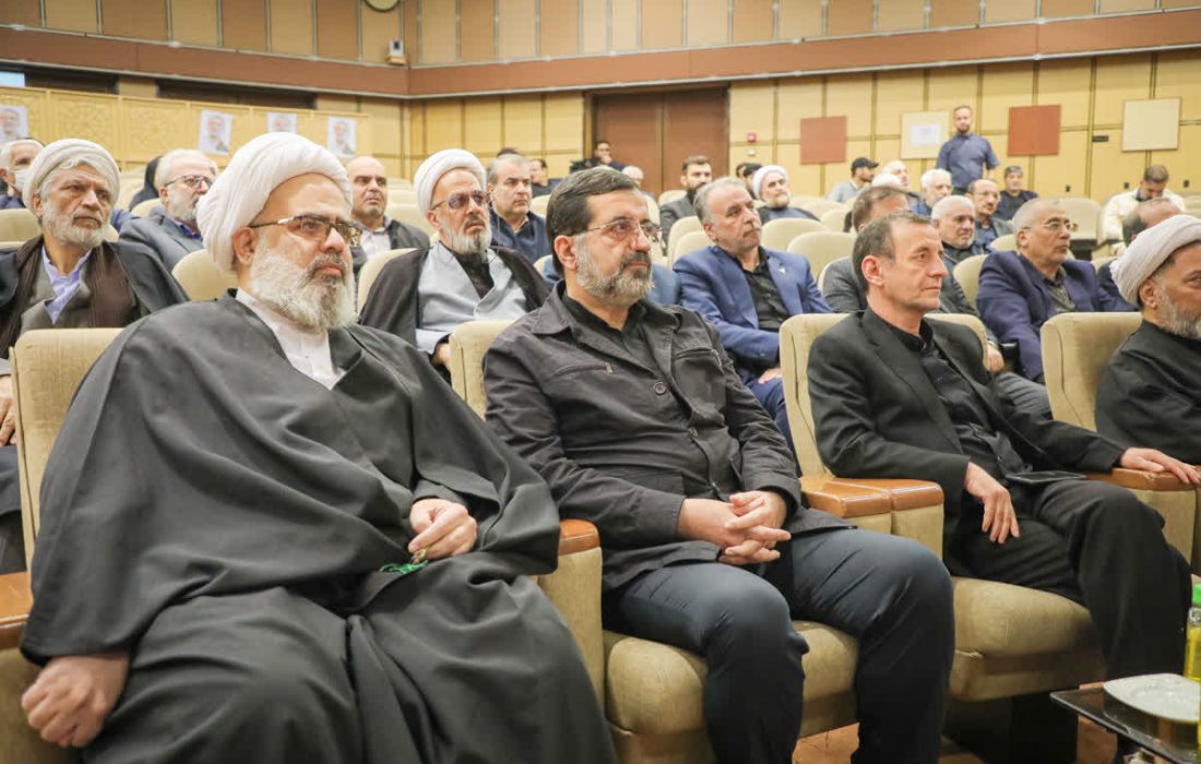 مراسم بزرگداشت شهید دکتر علی لاریجانی برگزار شد