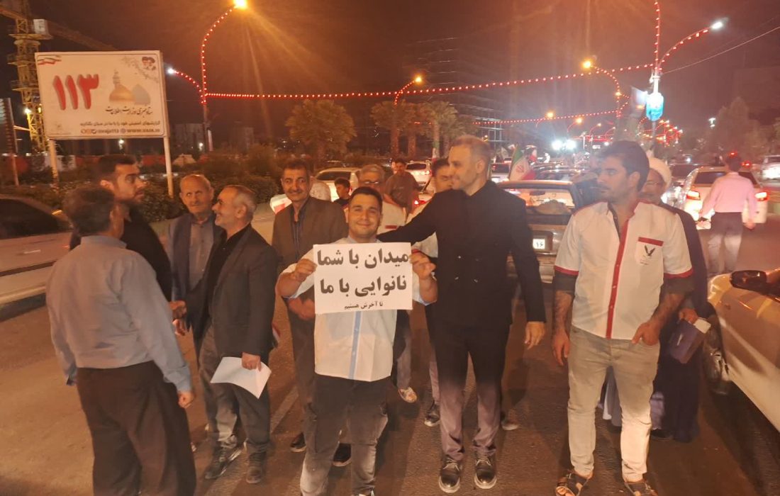 حضور پرشور نانوایان قم در کاروان خودرویی