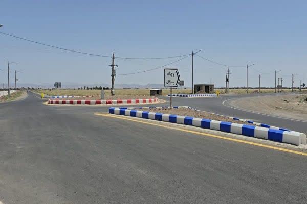 تبدیل تقاطع الویر آباد بخش مرکزی شهرستان جعفرآباد به میدان