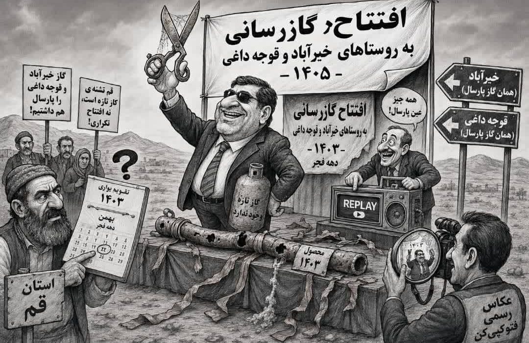 جادوی افتتاحیه‌های تکراری در قم؛ وقتی پروژه‌های قدیمی، کالای لوکسِ نمایش‌های مدیریتی می‌شوند!